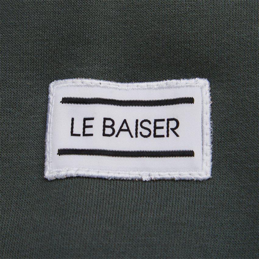 Le Baiser Sweatshirts DAUPHINE STEEL GREEN